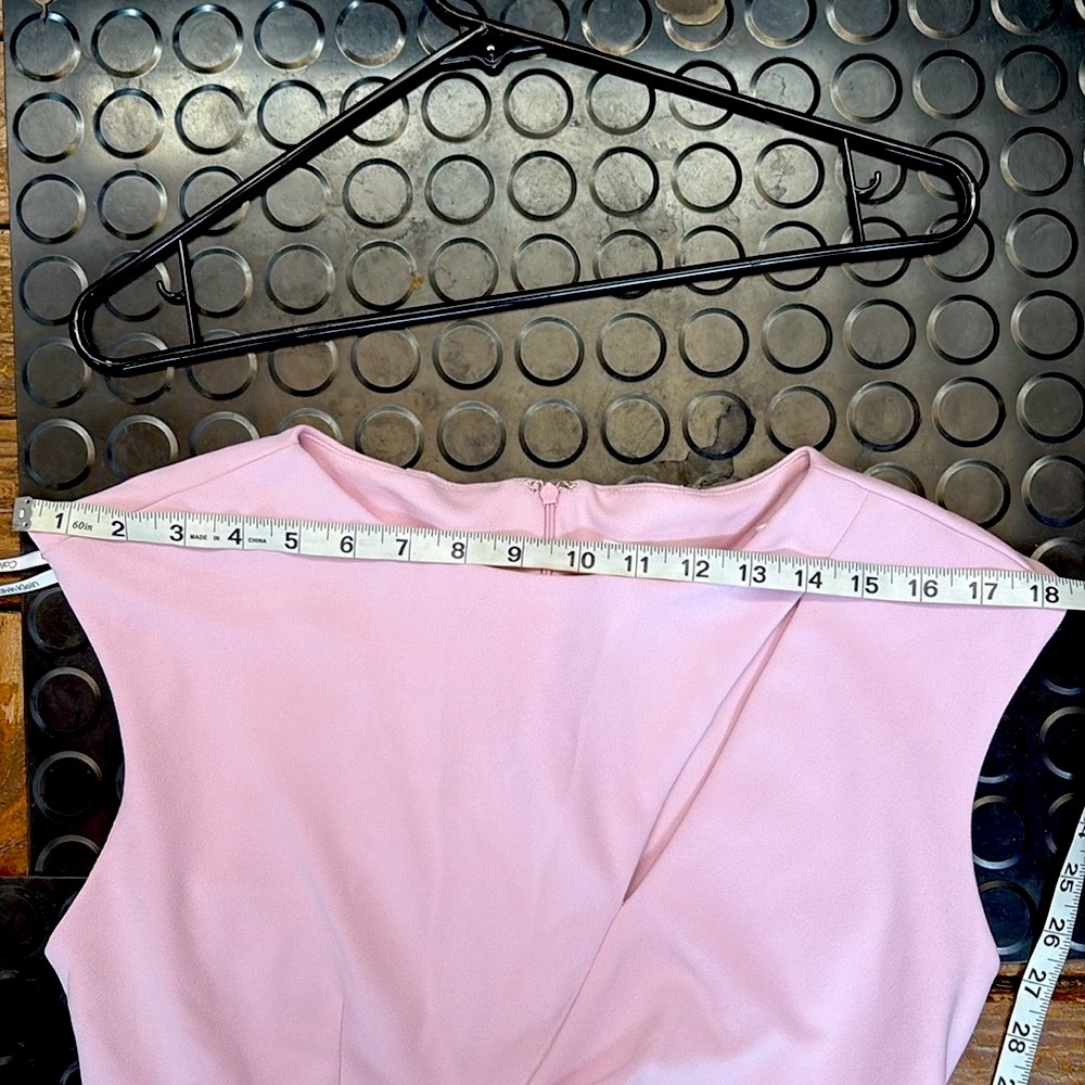 Calvin Klein Asymmetrical Ruched Midi Dress - Picture 11 of 13